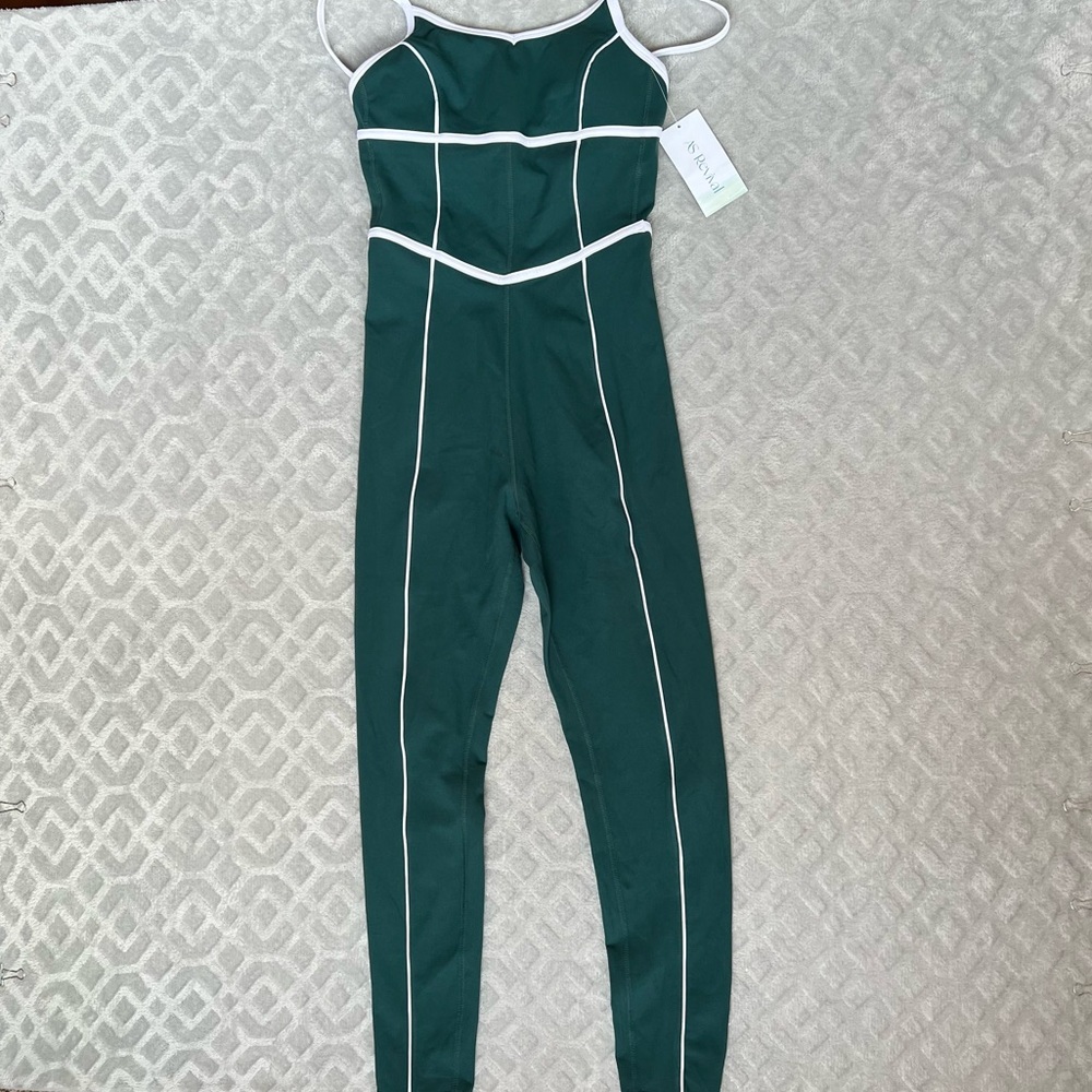Altar'd State Revival Take Me Back Corset OnePiece Athletic Jumpsuit Romper Sz M